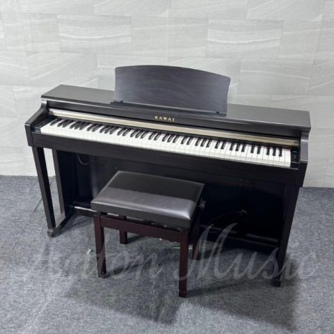 Đàn piano điện Kawai CN24R nâu đen gỗ cho người mới học