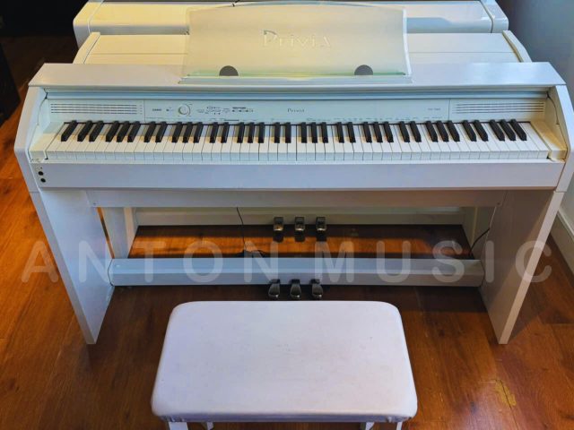 Đàn Piano Điện Casio PX-760WE Màu Trắng Vân Gỗ Privia