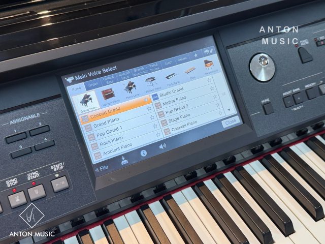 Đàn Piano Điện Yamaha Dòng Clavinova CVP 609 Đệm Organ Tự Động