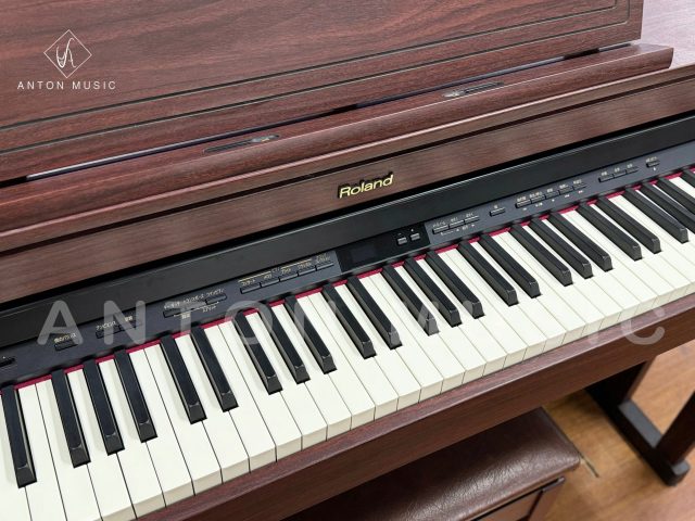 Đàn Piano Điện Roland HP 505GP Used Mahogany (Gỗ Gụ Đỏ Nâu)
