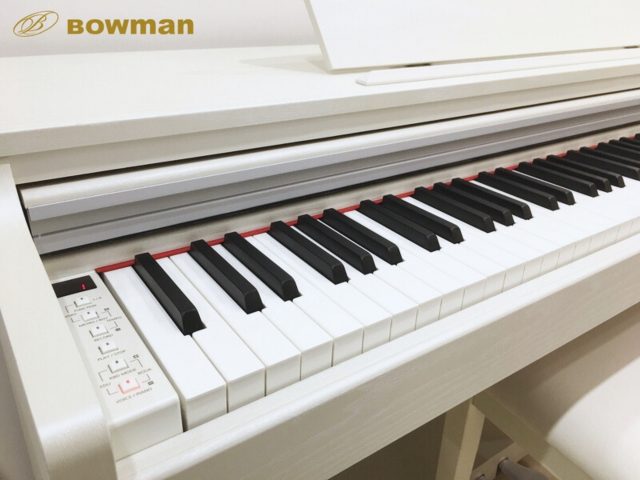 Đàn piano điện Bowman CX-200 WH (màu trắng sáng gỗ) sáng không gian, đẹp như nội thất cao cấp