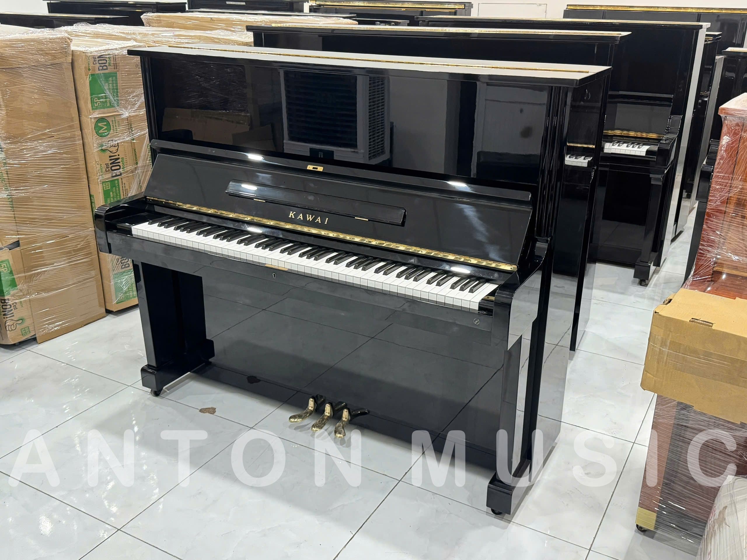 Đàn Cơ Kawai BL-51 Đen Bóng Cao Cấp Size U2 127 cm (Qua Sử Dụng) Âm Thanh Trầm Ấm Đặc Trưng, Bàn Phím Gỗ Tự Nhiên – Upright