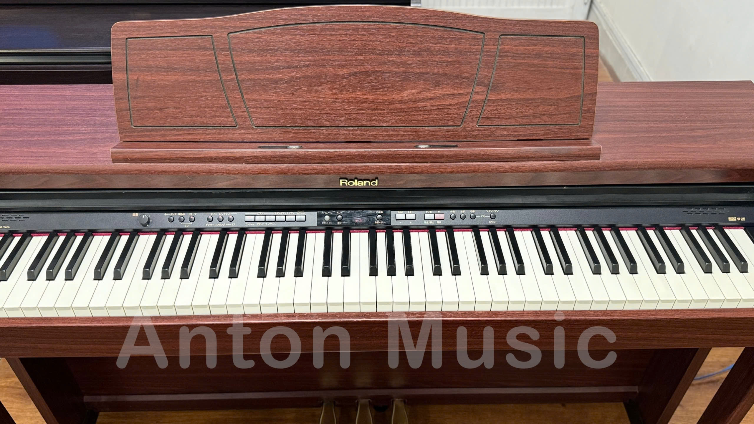 Đàn Piano Điện Roland HP-205GP Đỏ Nâu, Giá Đỡ Nhạc Lớn, Âm Thanh Hay, Mô  Phỏng Đàn Grand - [Digital]