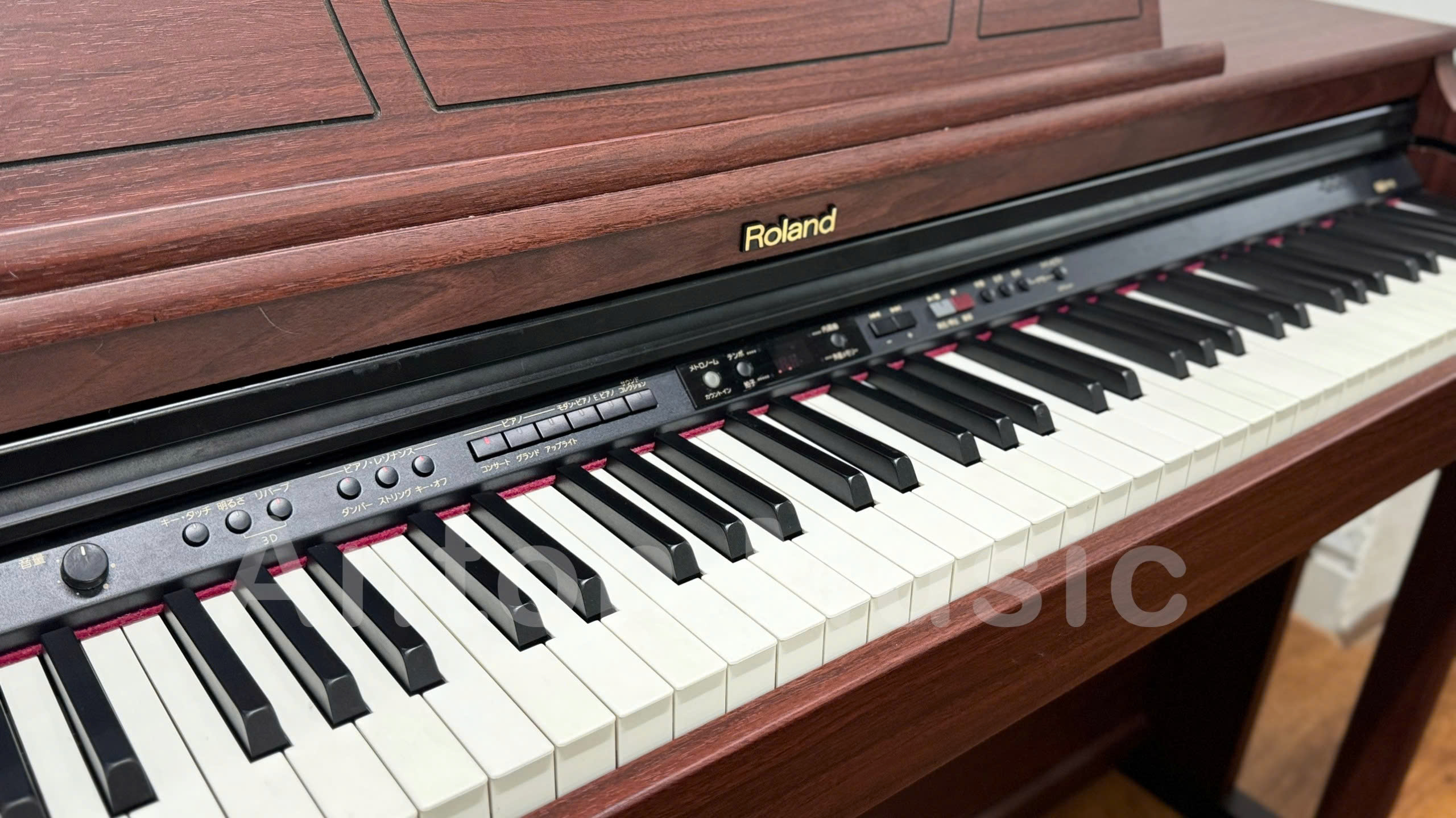 Đàn Piano Điện Roland HP-205GP Đỏ Nâu, Giá Đỡ Nhạc Lớn, Âm Thanh Hay, Mô  Phỏng Đàn Grand - [Digital]