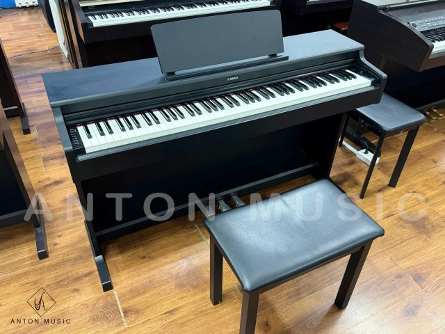 Đàn Piano Yamaha YDP163B Màu Đen Mun Huyền Bí Dễ Vệ Sinh, Ít Bám Bụi Tối Giản