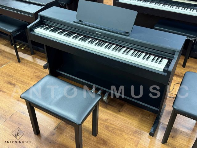 Đàn Piano Yamaha YDP163B Màu Đen Mun Huyền Bí Dễ Vệ Sinh, Ít Bám Bụi Tối Giản