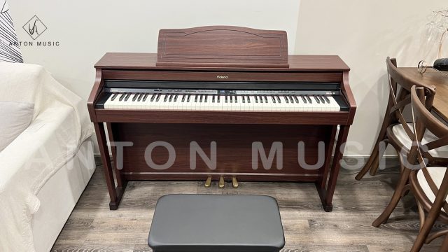 Đàn Piano Điện Roland HP-505GP Used Mahogany (Gỗ Gụ Đỏ Nâu)