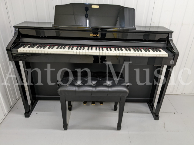 Đàn Piano Điện Roland HP-506 PES Used Polished Ebony (Đen Bóng)