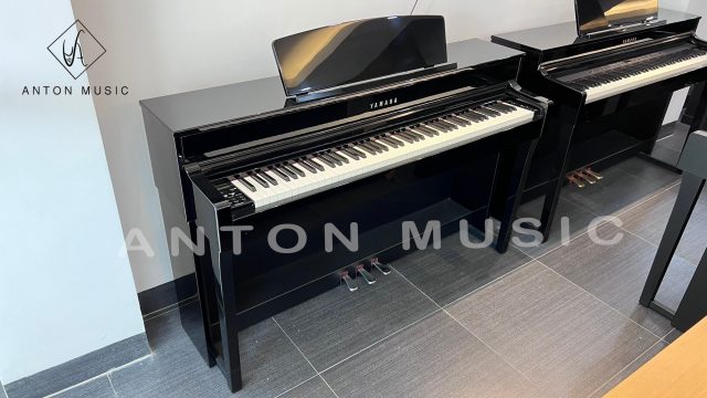 Đàn Piano Điện Yamaha CLP-535PE Màu Đen Bóng Gương Đẳng Cấp Like New Clavinova (500 Series)