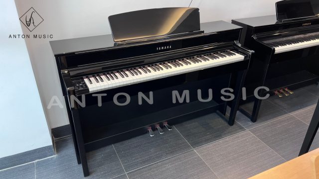 Đàn Piano Điện Yamaha CLP-535PE Màu Đen Bóng Gương Đẳng Cấp Like New Clavinova (500 Series)