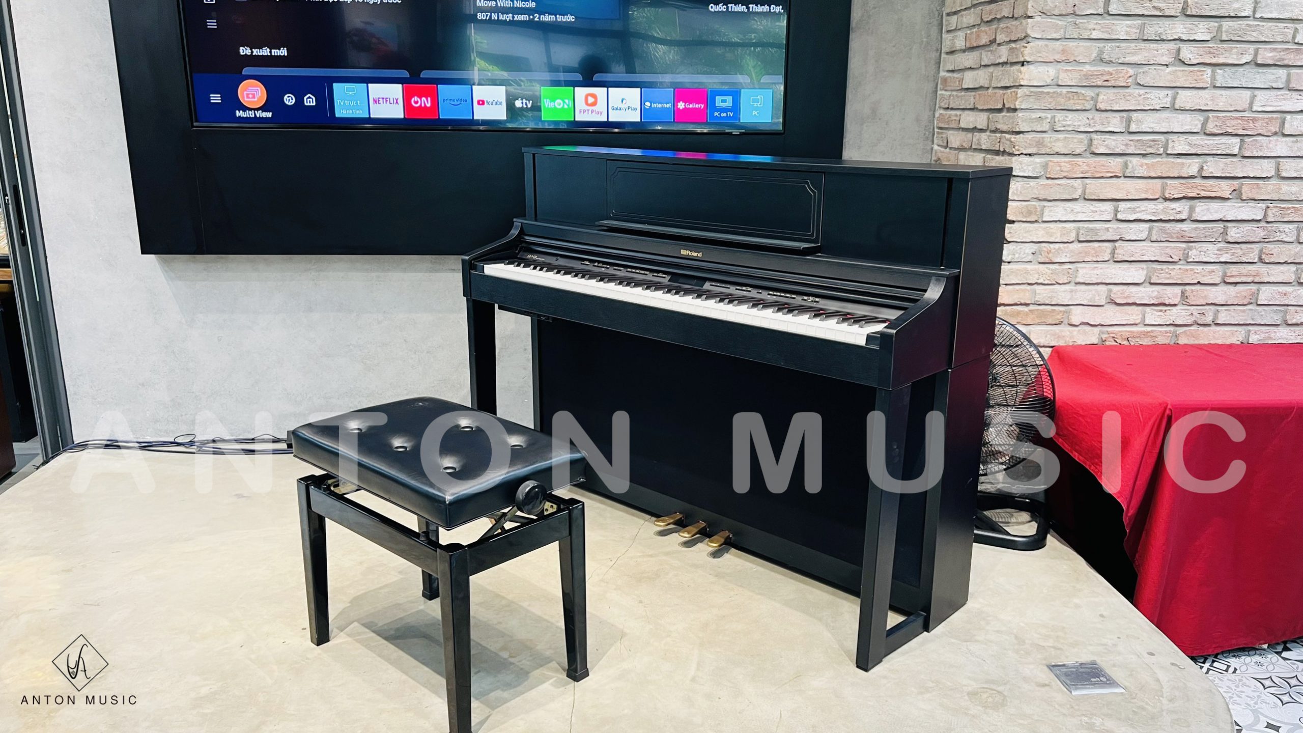 Đàn piano Roland LX7 - Hybrid piano