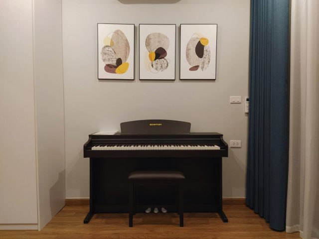 Đàn piano điện Bowman CX-200 SR (Màu nâu đen gỗ) thương hiệu Hàn Quốc