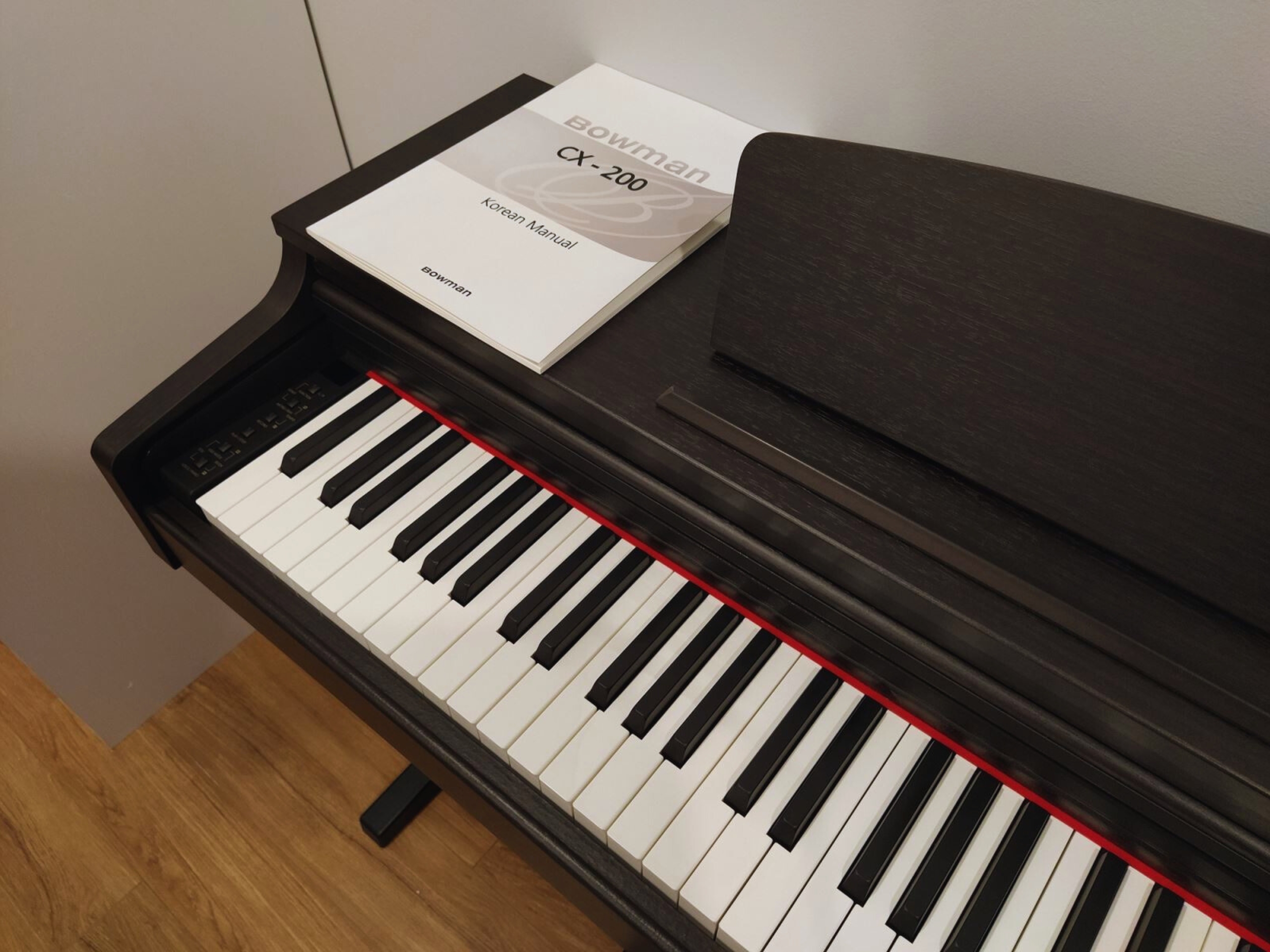 Đàn piano điện Bowman CX-200 SR (Màu nâu đen gỗ) thương hiệu Hàn Quốc