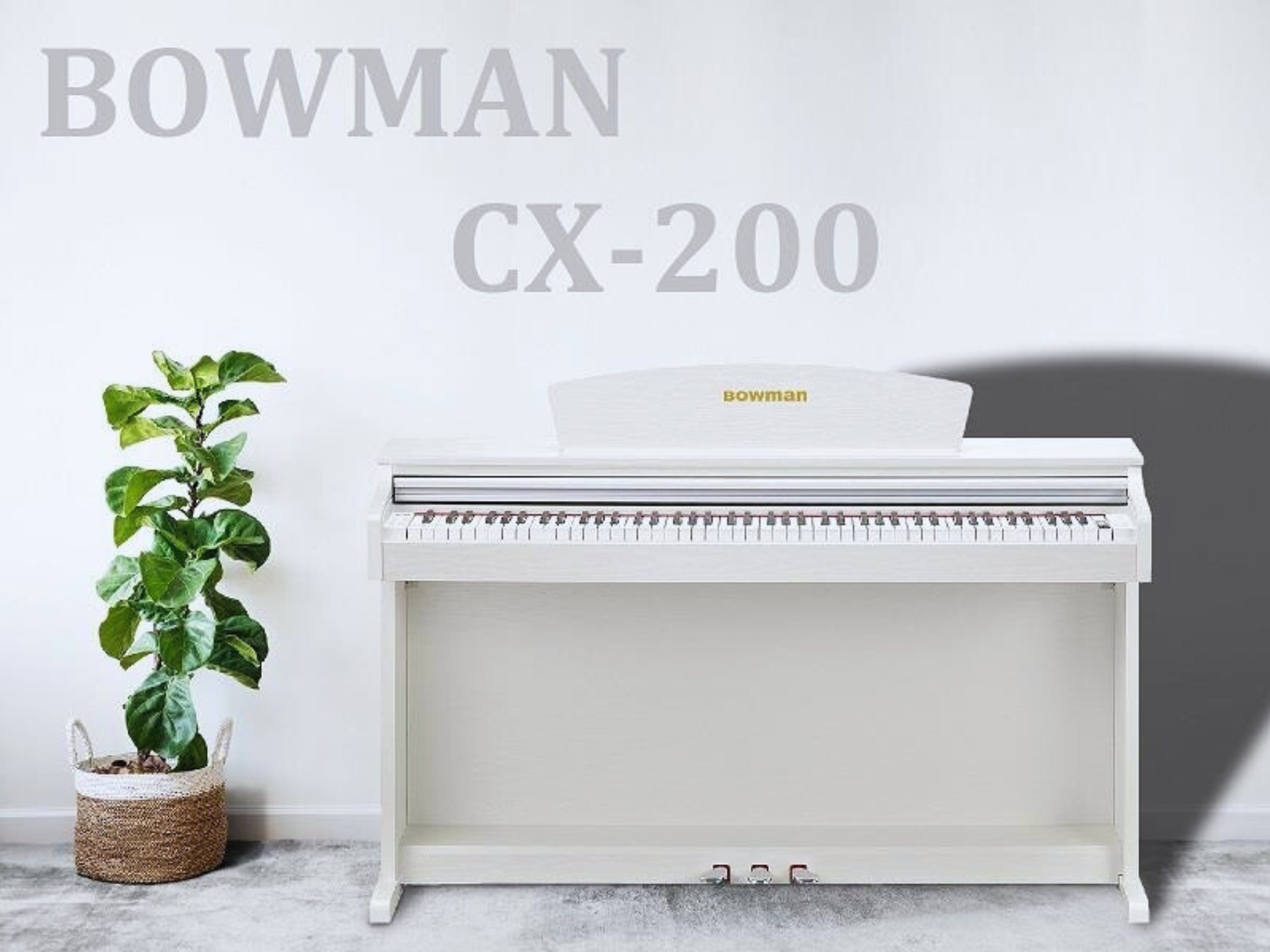 Đàn Piano Bowman CX 200 WH New Hàn Quốc – Digital