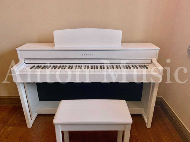 Đàn Piano Điện Yamaha CLP-645WH Used White (Trắng Sáng) Clavinova