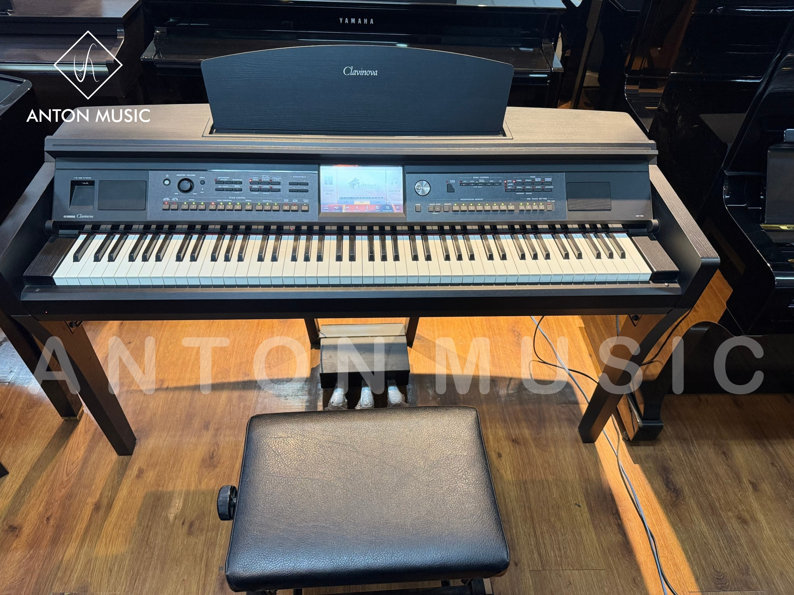 Đàn piano đa năng Yamaha CVP-709 đen gỗ (CVP-709 B) dòng Clavinova Versatile Piano (CVP 700 Series)