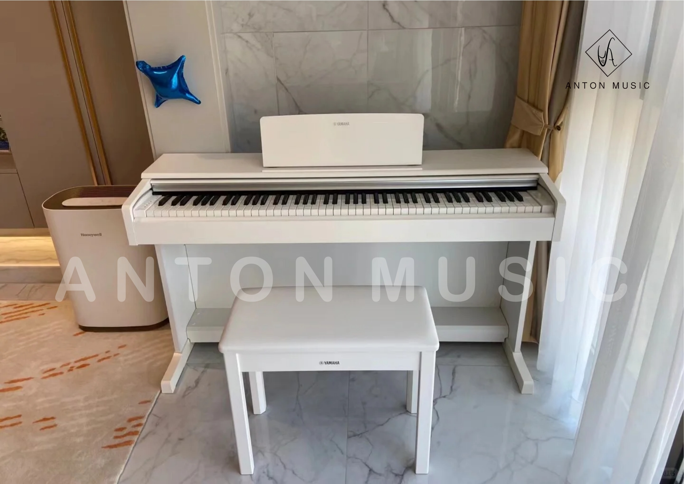 Đàn Piano Điện Yamaha YDP-145 WH Used White (Trắng) ARIUS