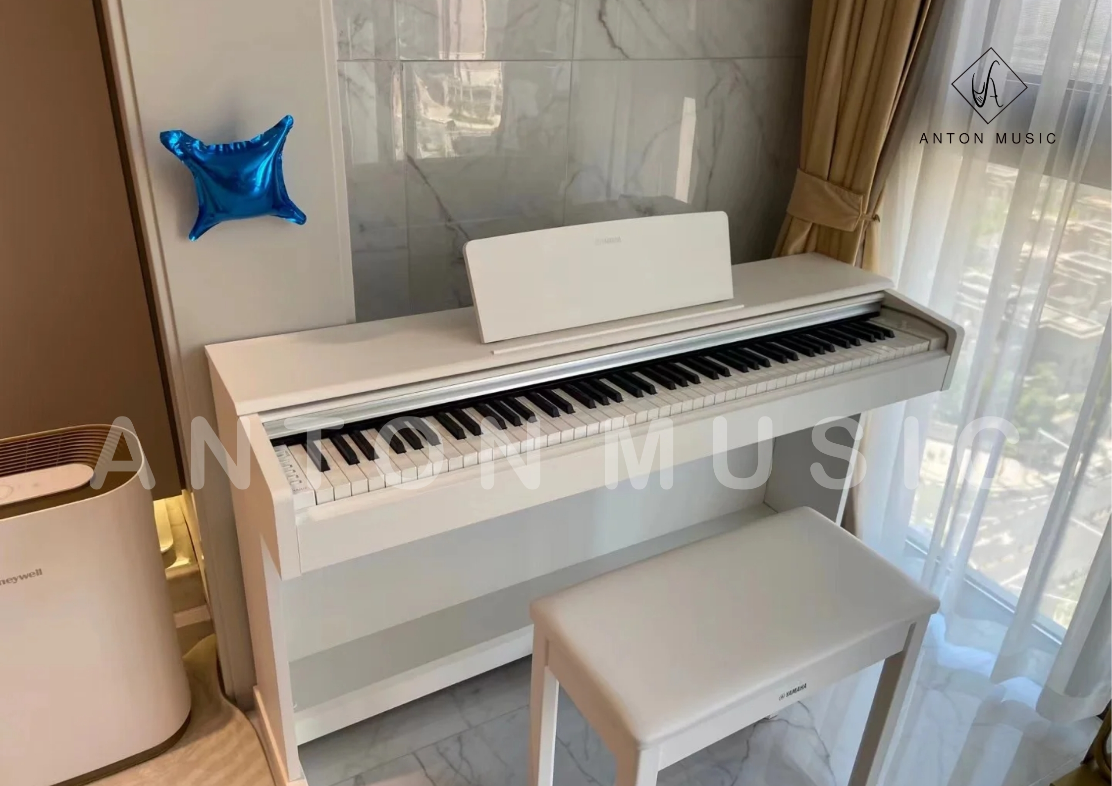 Đàn Piano Điện Yamaha YDP-145 WH Used White (Trắng) ARIUS