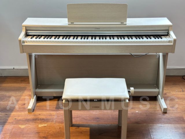 Đàn Piano Điện Yamaha YDP 165WA Màu Trắng Kem Ngà Like New Dòng ARIUS Chất Lượng Nhật Bản