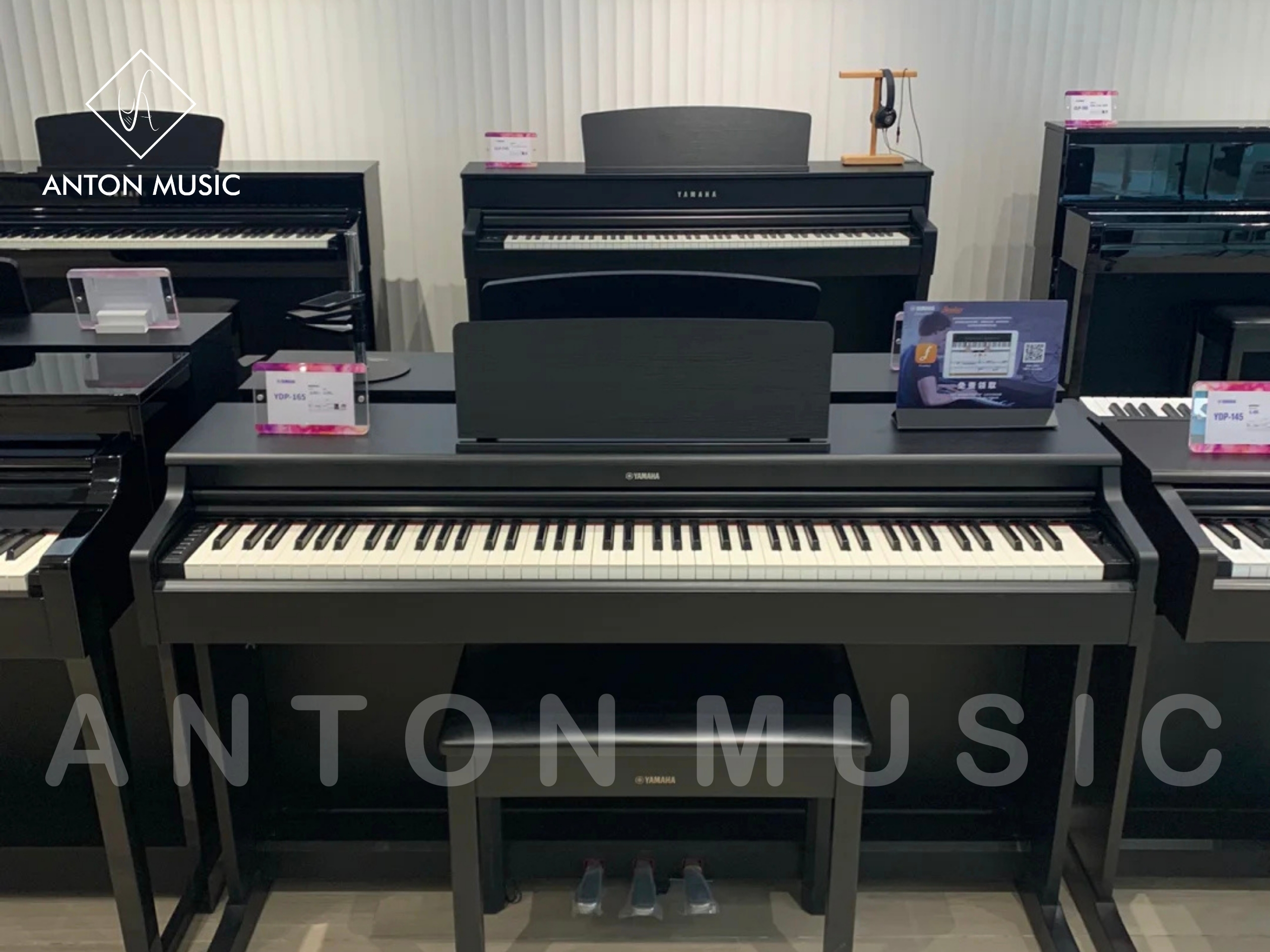 Đàn Piano Điện Yamaha YDP165 Dòng ARIUS Nhỏ Gọn Cho Người Mới Bắt Đầu