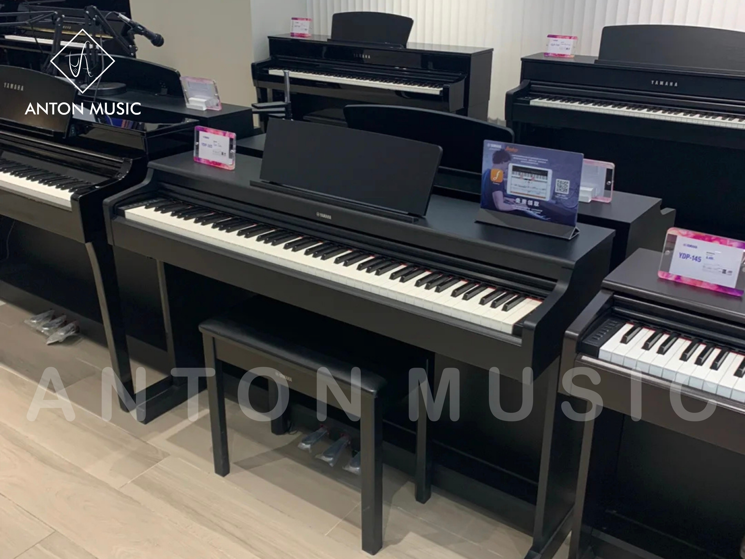 Đàn Piano Điện Yamaha YDP165 Dòng ARIUS Nhỏ Gọn Cho Người Mới Bắt Đầu