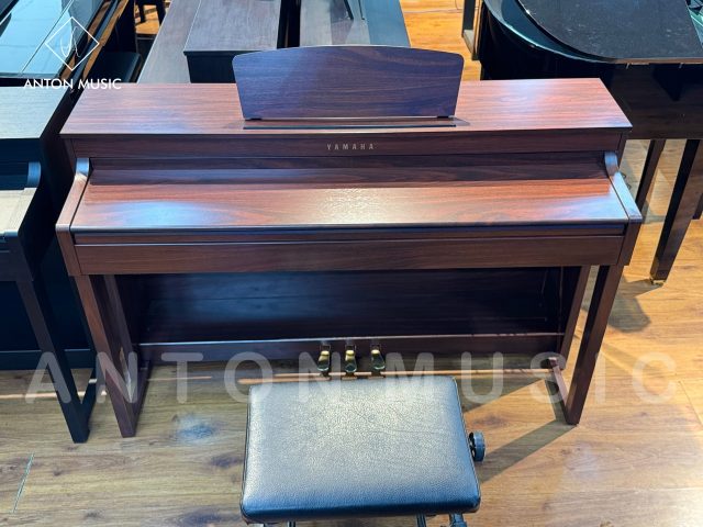 Đàn Piano Điện Yamaha CLP-430M Màu Đỏ Nâu Gỗ Gụ Like New Clavinova (400 Series)