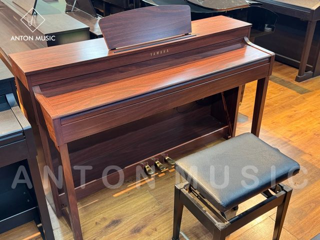 Đàn Piano Điện Yamaha CLP-430M Màu Đỏ Nâu Gỗ Gụ Like New Clavinova (400 Series)