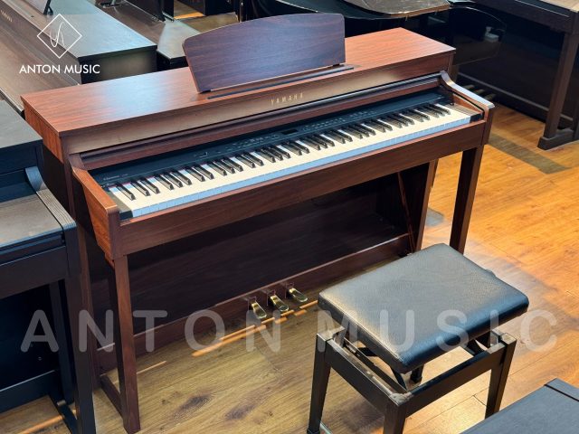 Đàn Piano Điện Yamaha CLP-430M Màu Đỏ Nâu Gỗ Gụ Like New Clavinova (400 Series)