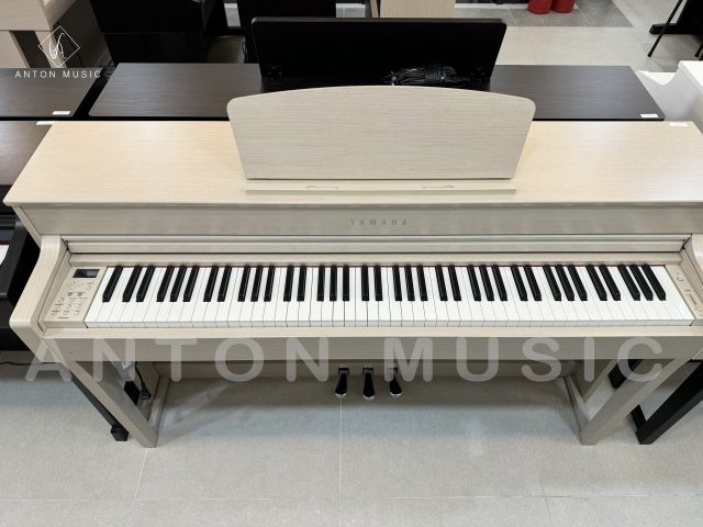 Đàn Piano Điện Yamaha CLP-635WA Used White Ash (Trắng Kem) Clavinova