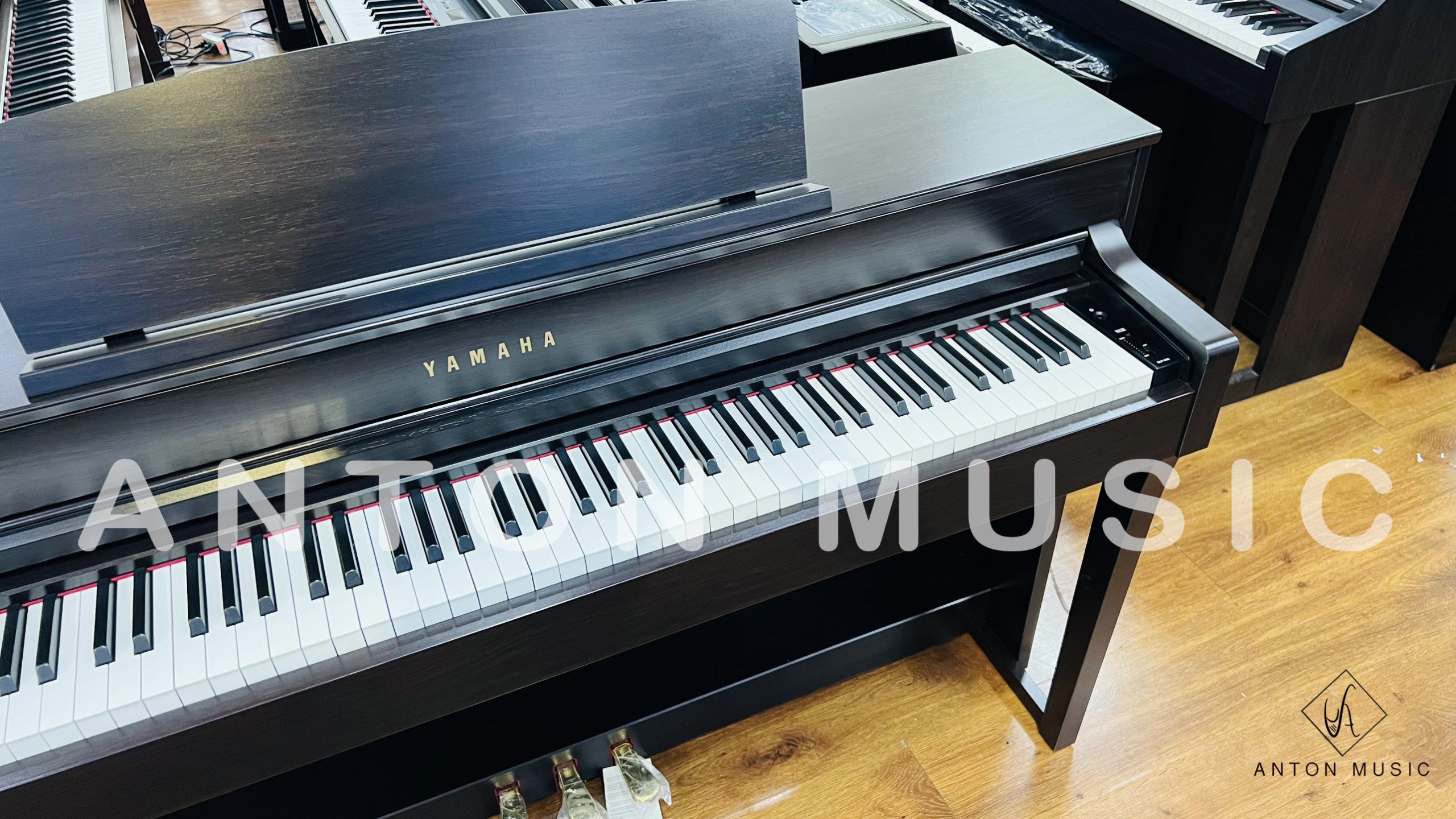 Đàn Piano Điện Yamaha CLP-645 R Used Dark Rosewood (Hồng Mộc) Clavinova