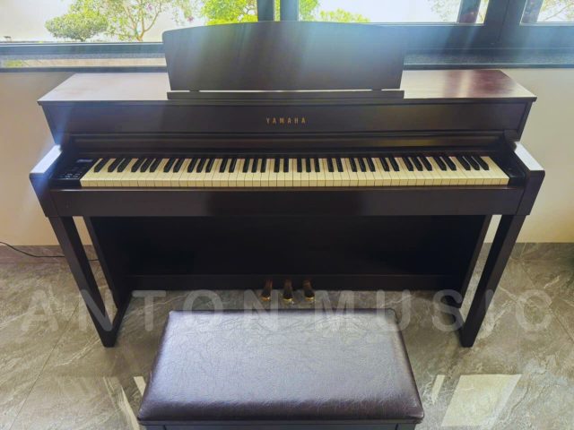 Đàn Piano Yamaha CLP 545R Màu Nâu Đen Like New Dòng Clavinova (500 Series)