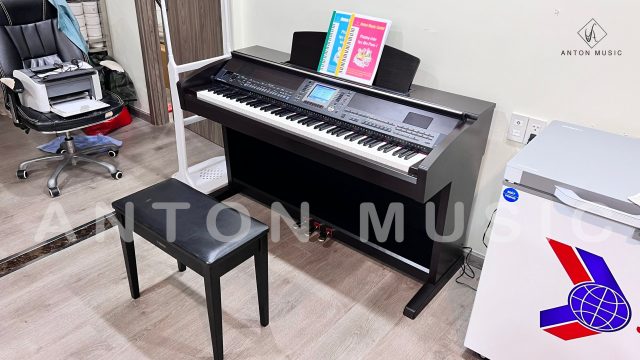 Đàn Piano Yamaha CVP 503R Màu Nâu Đen Gỗ Hồng Like New Dòng Clavinova Versatile Piano (CVP 500 Series)