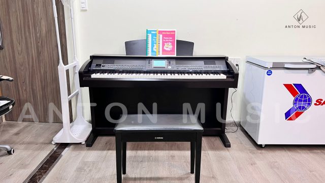 Đàn Piano Yamaha CVP 503R Màu Nâu Đen Gỗ Hồng Like New Dòng Clavinova Versatile Piano (CVP 500 Series)