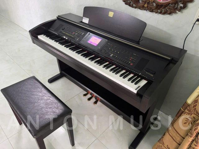 Đàn Piano Yamaha CVP-303 R Màu Nâu Đen Gỗ Hồng Dòng Clavinova Versatile Piano Đa Chức Năng (CVP 300 Series)