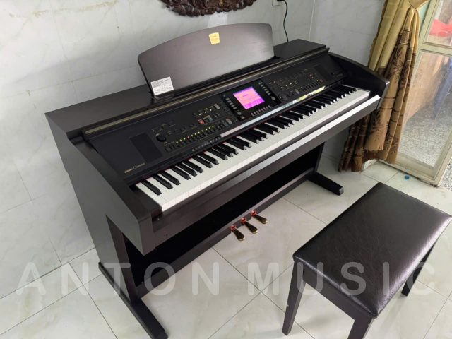Đàn Piano Yamaha CVP-303 R Màu Nâu Đen Gỗ Hồng Dòng Clavinova Versatile Piano Đa Chức Năng (CVP 300 Series)