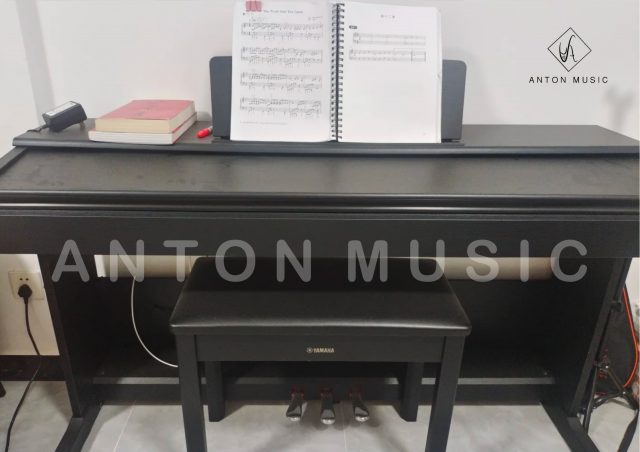 Đàn Piano Điện Yamaha YDP-105 B ARIUS Used Black (Đen)