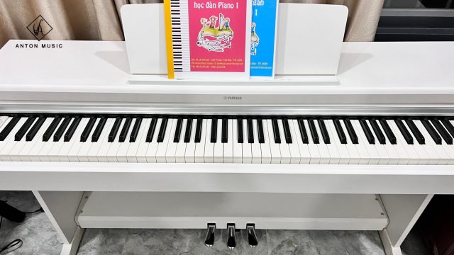 Đàn Piano Yamaha YDP163WH Màu Trắng Sáng Thanh Lịch, Tinh Tế, Chuẩn Phong Cách Scandinavian