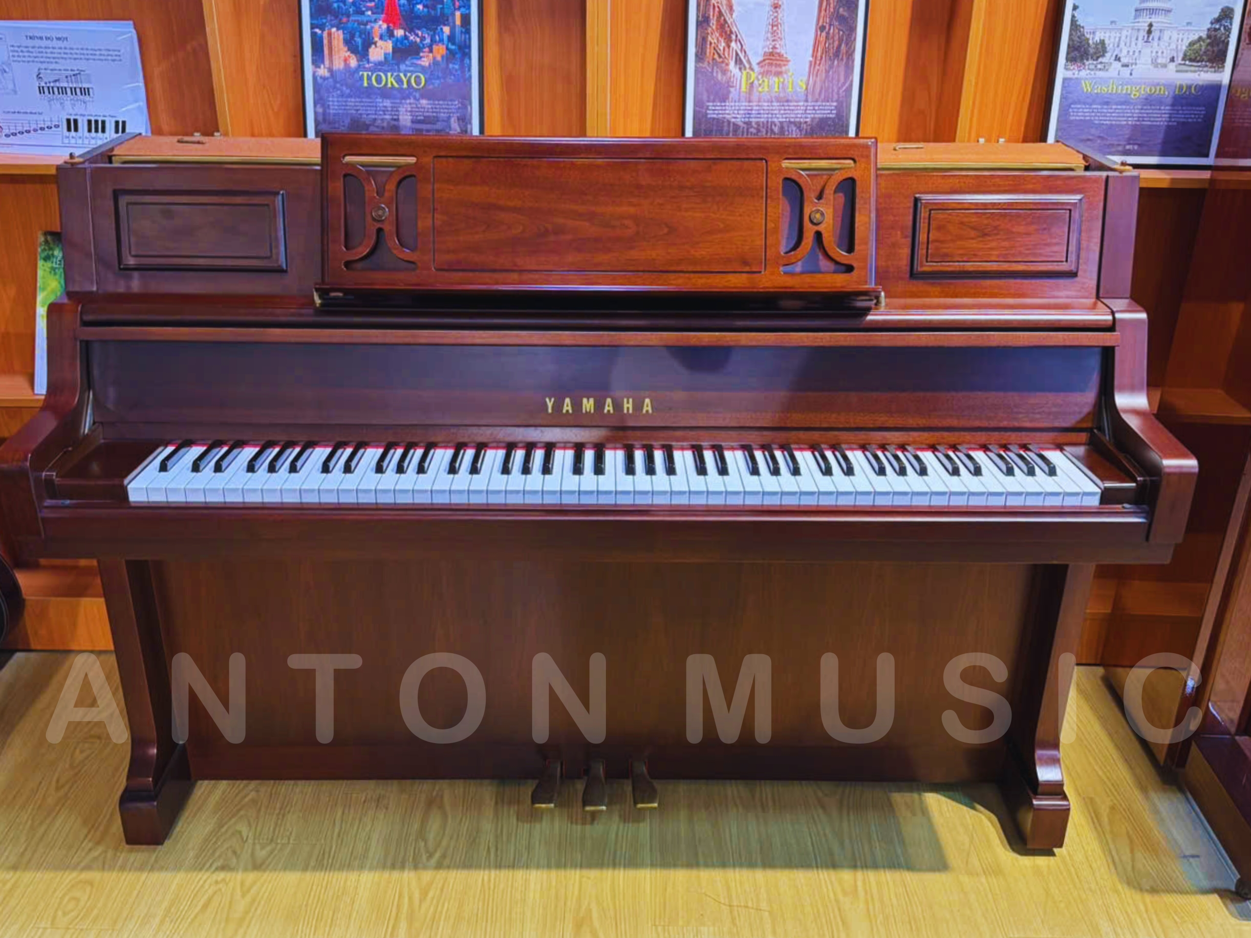 Đàn Piano Yamaha L101 Dòng Piano Nội Thất Cổ Điển Phù Hợp Trang Trí Phòng Khách