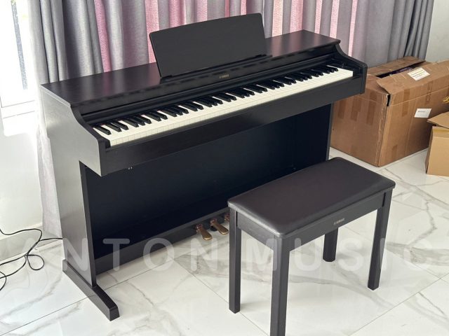 Đàn Piano Yamaha YDP-163R Màu Nâu Đen ARIUS Tone Gỗ Ấm Tự Nhiên