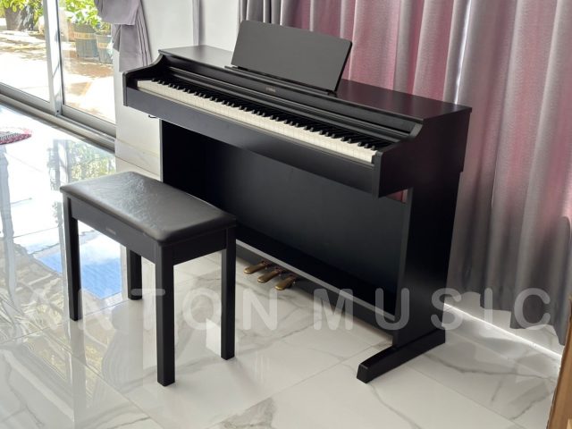 Đàn Piano Yamaha YDP-163R Màu Nâu Đen ARIUS Tone Gỗ Ấm Tự Nhiên