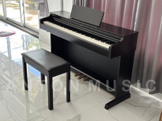 Đàn Piano Yamaha YDP-163R Màu Nâu Đen ARIUS Tone Gỗ Ấm Tự Nhiên