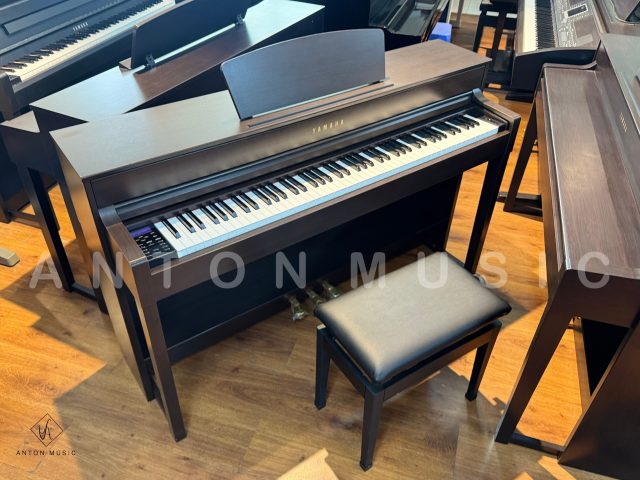 Đàn Piano Điện Yamaha CLP-535R Màu Nâu Đen Like New Clavinova (500 Series)