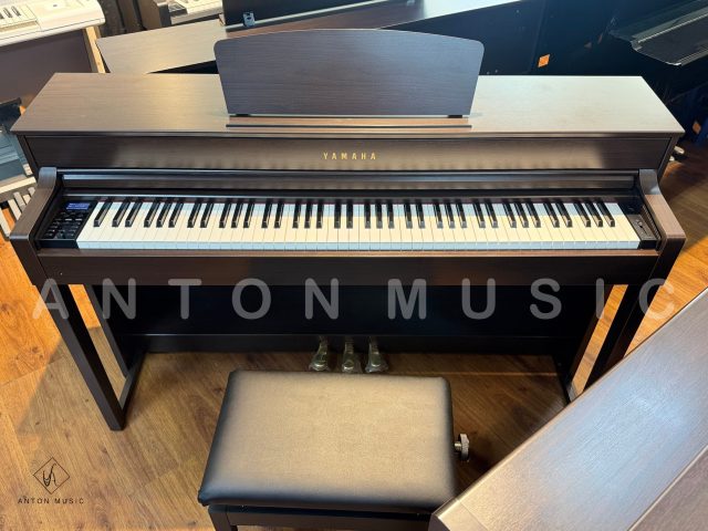 Đàn Piano Điện Yamaha CLP-535R Màu Nâu Đen Like New Clavinova (500 Series)
