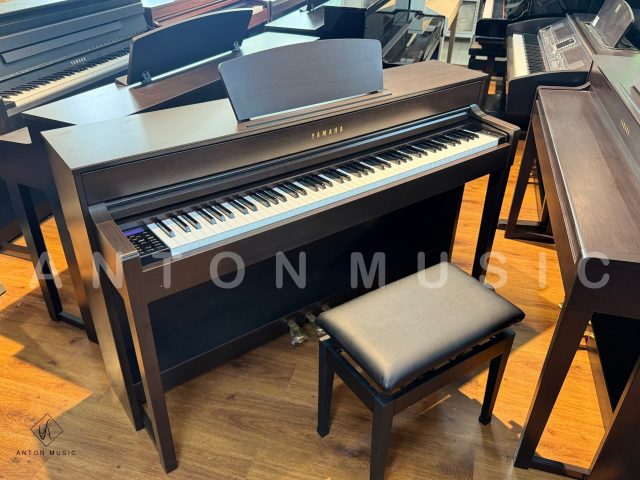 Đàn Piano Điện Yamaha CLP-535R Màu Nâu Đen Like New Clavinova (500 Series)