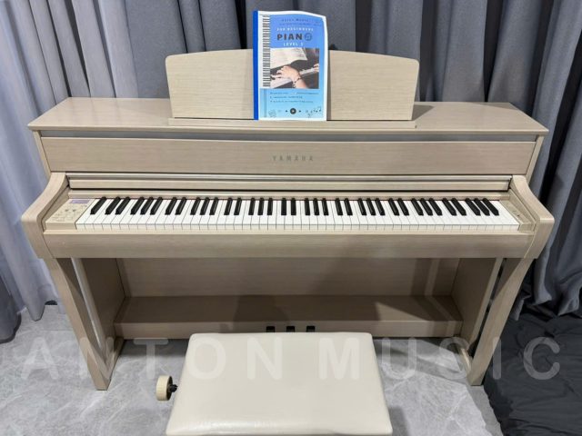 Đàn Piano Điện Yamaha CLP-675WA Màu Trắng Kem Ngà (600 Series) Clavinova