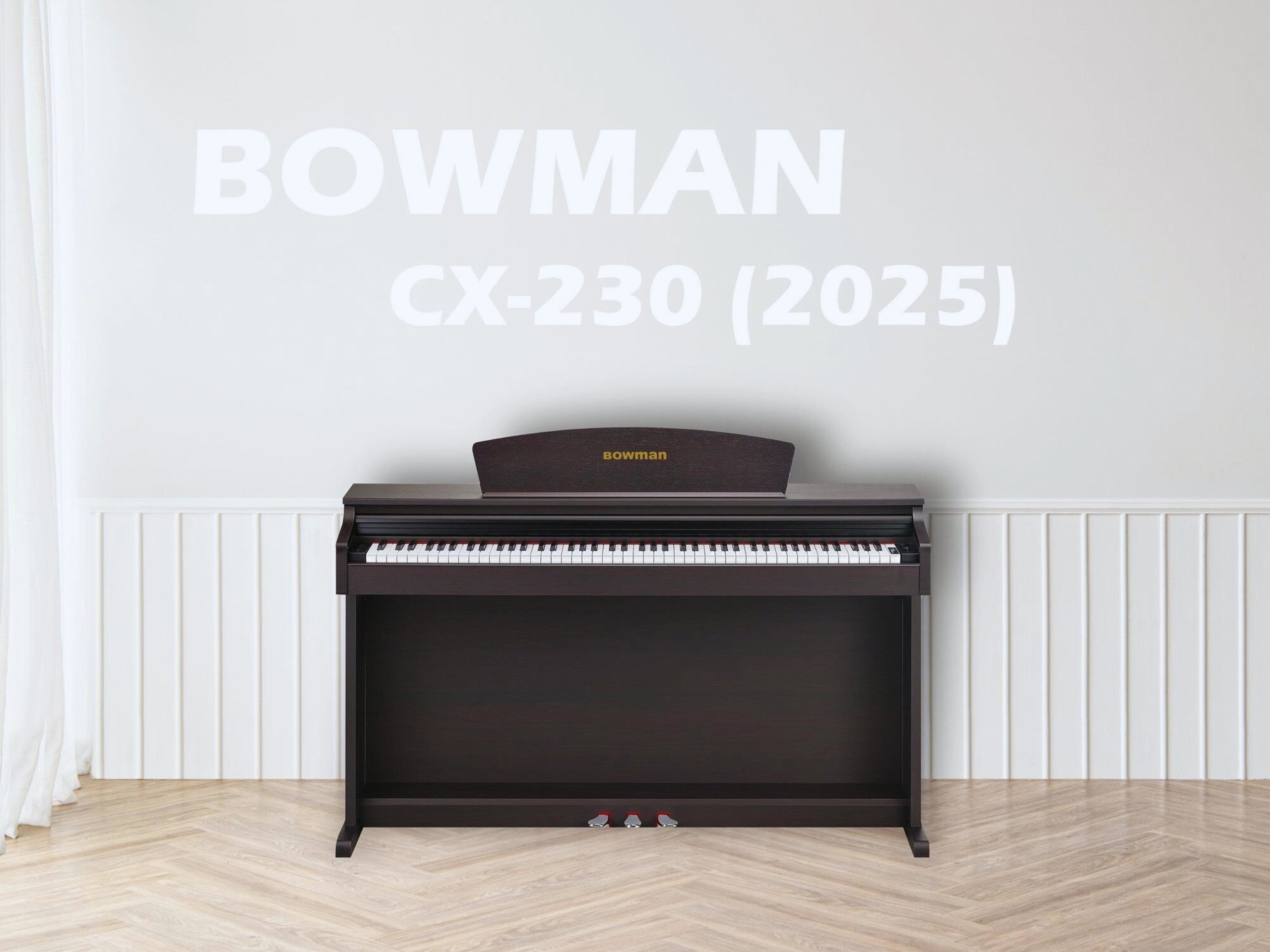Đàn Piano Bowman CX 230 SR New Hàn Quốc – Digital