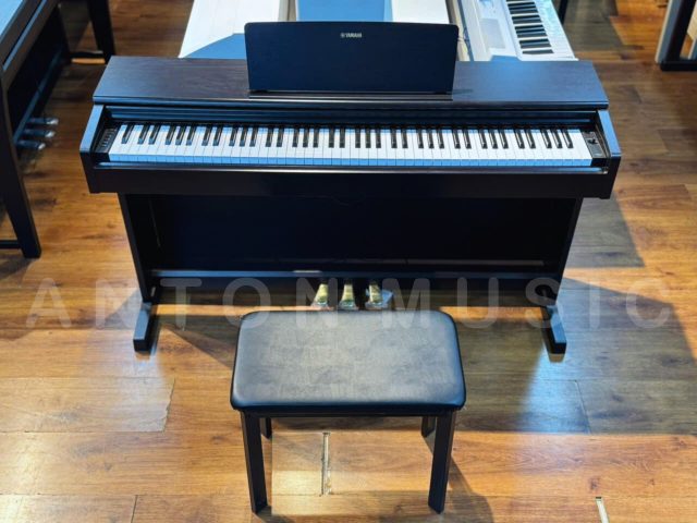 Đàn Piano Điện Yamaha YDP144R Màu Nâu Đen ARIUS Gam Màu Gỗ Trầm Tự Nhiên Ấm Áp