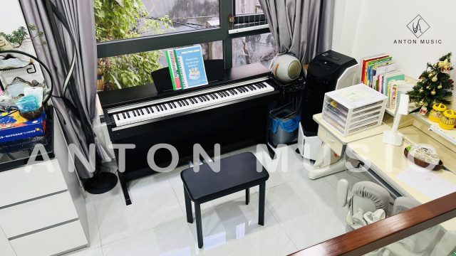 Đàn Piano Yamaha YDP-141 R Màu Nâu Đen Like New Phù Hợp Cho Người Mới Bắt Đầu Học Piano Tại Nhà Với Chất Lượng Ổn Định