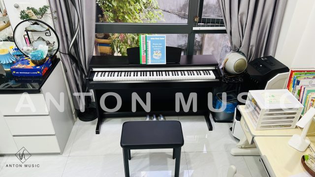 Đàn Piano Yamaha YDP-141 R Màu Nâu Đen Like New Phù Hợp Cho Người Mới Bắt Đầu Học Piano Tại Nhà Với Chất Lượng Ổn Định