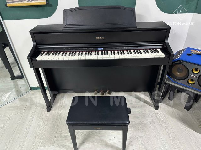 Đàn Piano Roland HP605GP Vintage Giá Tốt Ở HCM Có Bluetooth, Tiếng Cực Hay, Bền và Ổn Định